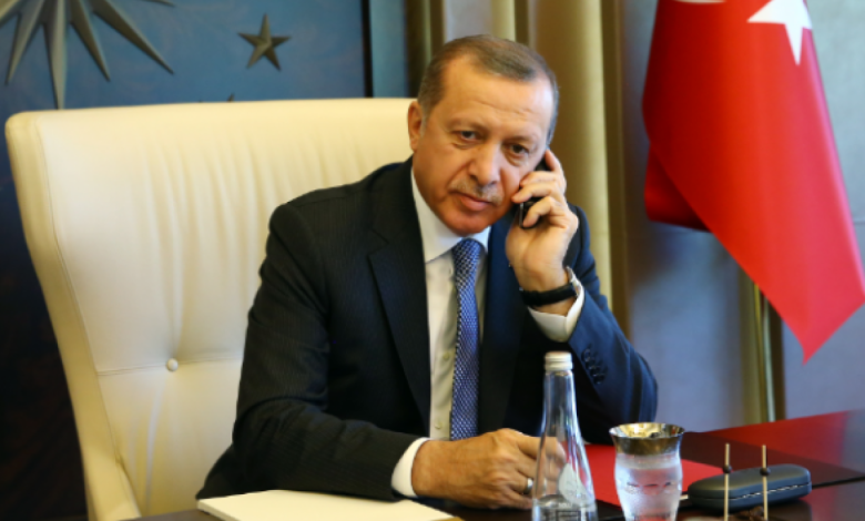 Erdoğan, Hamas Siyasi Büro Başkanı ile telefonda görüştü