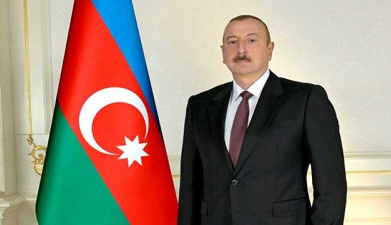 İlham Aliyev, Cumhuriyet Bayramı münasebetiyle verilen resmi ziyafete katılanlara hitap etti