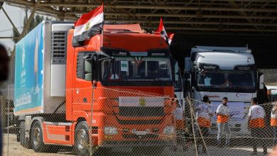 İnsani yardım taşıyan ilk 20 TIR Gazze'ye doğru yola çıktı