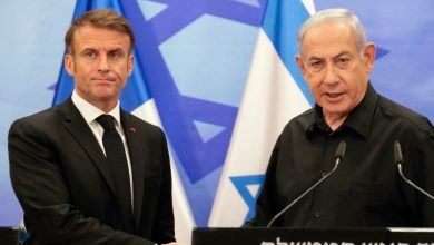 Macron, Hamas'la mücadele için koalisyon çağrısında bulundu