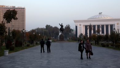 Özbekistan'da Filistin'e destek mitinginde toplananlar adalet önüne çıkarıldı