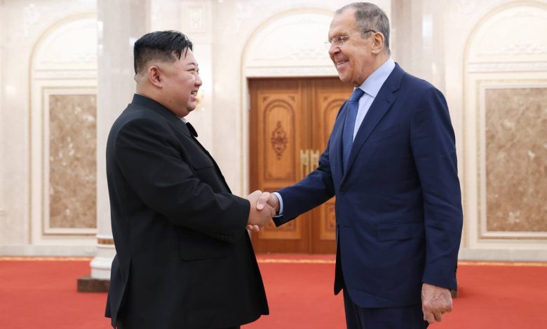 Sergey Lavrov, Kim Jong Un ile görüştü