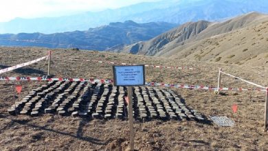 Ağdam'da mayın tarlası olarak gösterilen köyden videoyu çeken kişi uyarıldı