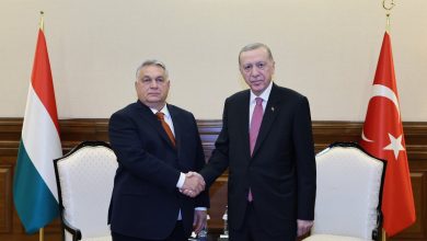 Erdoğan, TDT zirvesinde Orban'la görüştü