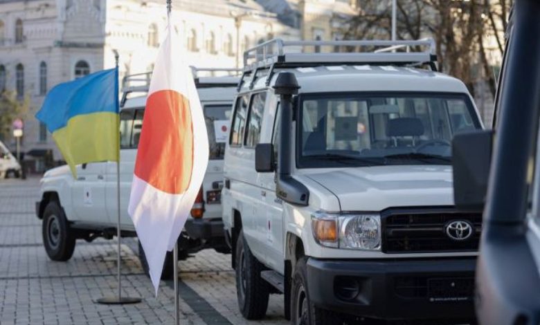 Japonya, Ukrayna'ya mayın temizleme için özel makine ve ekipmanlar gönderdi