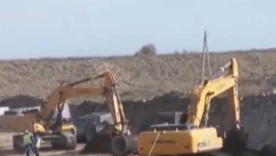 Karabağ'ın "geçidi" Ağdam'da 6 şeritli yol yapılıyor (VİDEO)