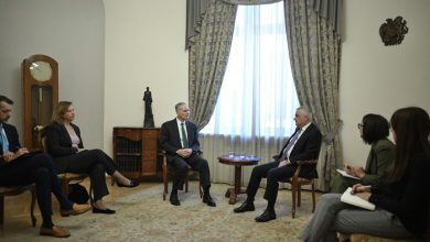 Louis Bono, Paşinyan'ın vekili ile "Barış Kavşağı" projesini görüştü