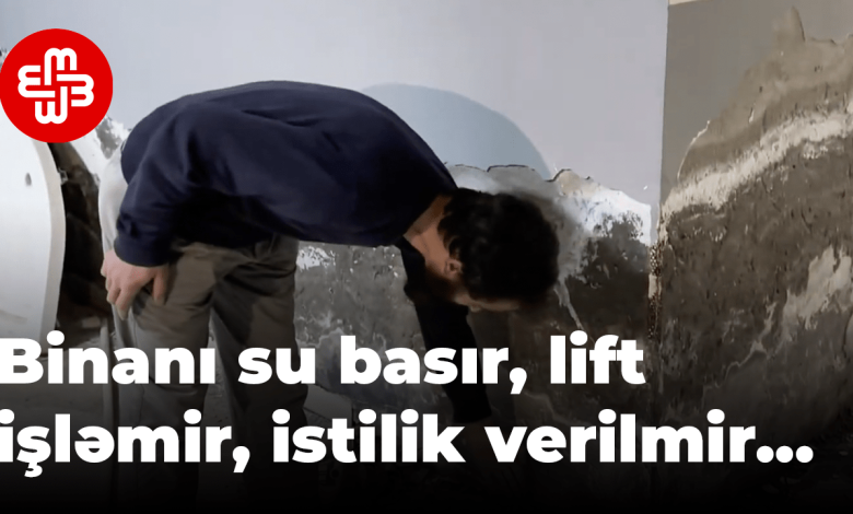 "Mezun Evi": "Binayı su bastı, asansör çalışmıyor, ısıtma yok..."