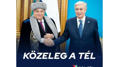 Orban, Kazak milli kostümüyle fotoğrafını paylaştı