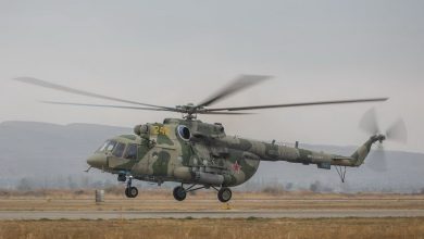 Özbekistan'da askeri helikopter düştü.  Kurbanlar var