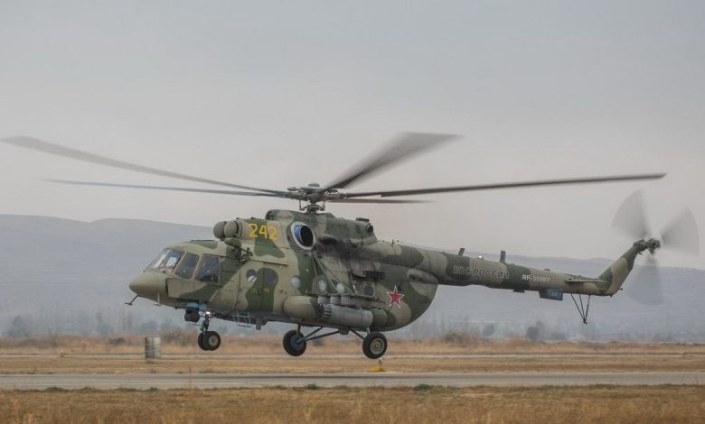 Özbekistan'da askeri helikopter düştü.  Kurbanlar var