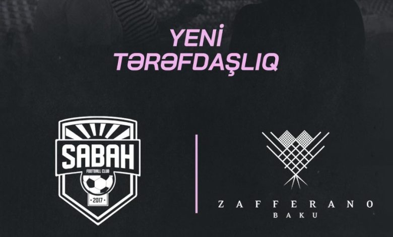 Sabah'tan yeni sponsorluk anlaşması.