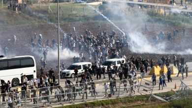 Türkiye'deki protestocular ABD hava üssüne girmeye çalıştı