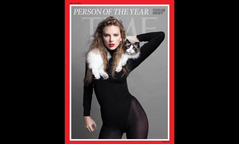 Time dergisi şarkıcı Taylor Swift'i "yılın kişisi" seçti