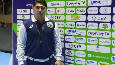 Agayev CEV kupası maçına atandı