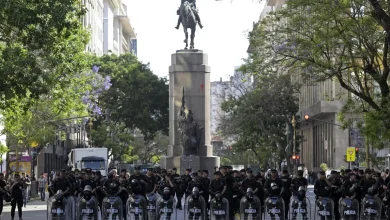 Arjantin'in başkentinde Miley'nin siyasetine karşı bir protesto düzenleniyor