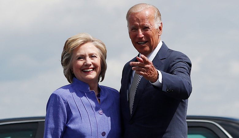 Clinton Biden'ın kampanyasını destekliyor