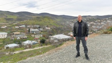 Cumhurbaşkanı Şuşa ve Hocalı'yı ziyaret etti (FOTO/GÜNCEL)