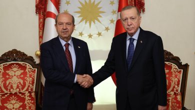 Erdoğan, Kuzey Kıbrıs Türk Cumhuriyeti Cumhurbaşkanı ile görüştü