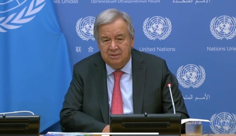 Guterres, Bakü ve Erivan'ın resmi ortak açıklamasını memnuniyetle karşıladı