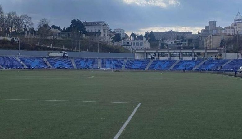 Hankendi stadyumunda gurur verici bir görüntü (FOTOĞRAF)