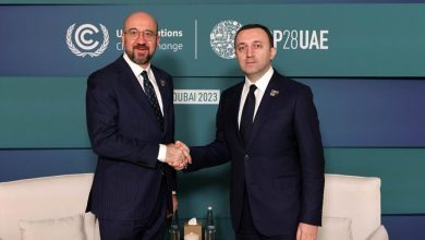 Irakli Garibashvili Charles Michel ile buluştu