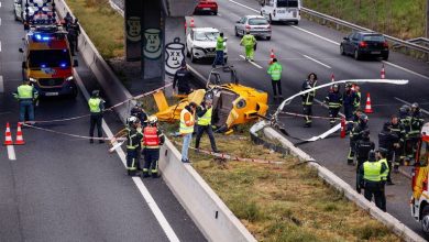 İspanya'da helikopter düştü, 3 kişi yaralandı