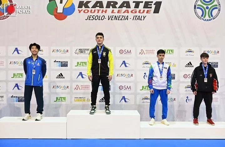 Karate 1.Lig'den 2 madalya