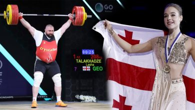 Lasha Talakhadze ve Anastasia Gubanova Gürcistan'da yılın en iyi sporcuları seçildi