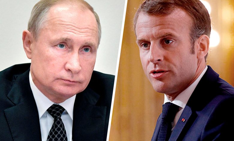 Macron, Putin'in gelecek yıl Fransa'ya davet edilebileceğini duyurdu