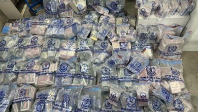 Polis dairede değeri 1 milyar dolar olan 722 kilogram kokain ele geçirdi (FOTOĞRAF)