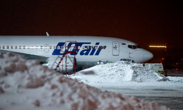 Tehlikeli kargo taşıyan bir Utair uçağı Vnukovo'ya düştü