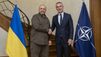 Ukrayna Savunma Bakanı NATO Genel Sekreteri ile görüştü - FOTOĞRAF