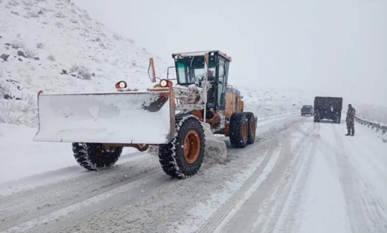 Yukarı Lars yeniden kamyon trafiğine kapatıldı - GÜNCELLEME