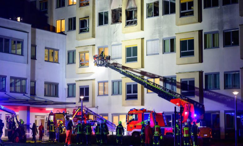 Almanya'daki hastane yangınında ölü sayısı 5'e yükseldi