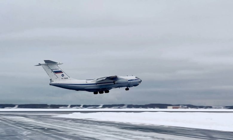 Belgorod bölgesinde bir Rus Il-76 uçağı düştü.  Belki mahkumları taşıyordu