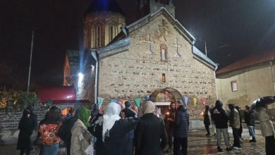 Güney Osetya'daki Ortodoks Hıristiyanlar 6 Ocak'ta Noel Arifesini kutluyor