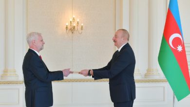 İlham Aliyev ABD büyükelçisinin itimatnamesini kabul etti