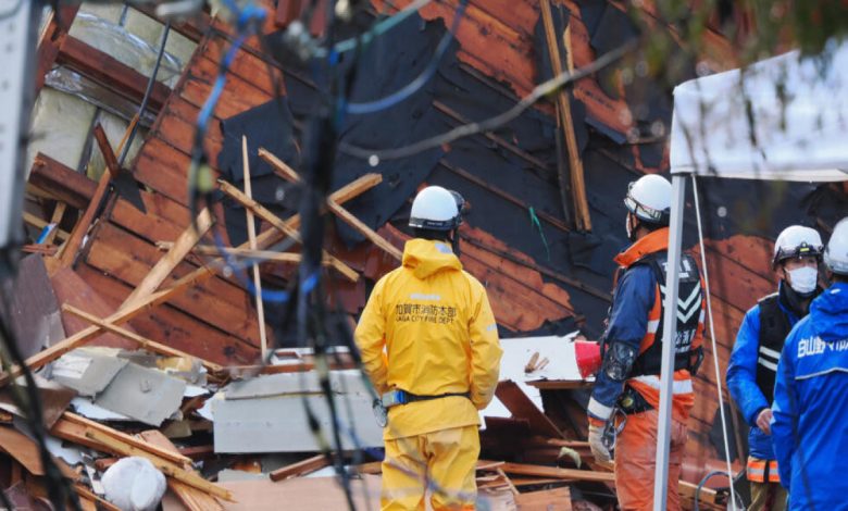 Japonya'daki depremde ölenlerin sayısı 161'e ulaştı