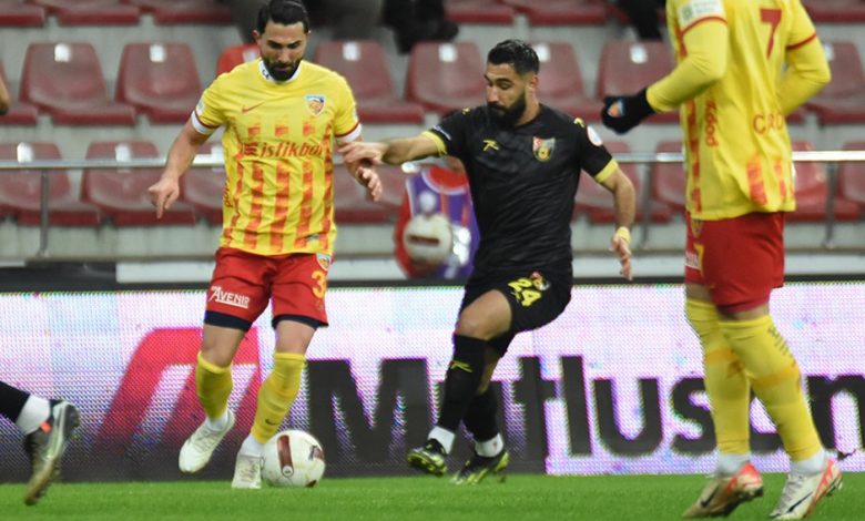 "Kayserispor" evinde yabancı oyuncuya yenildi