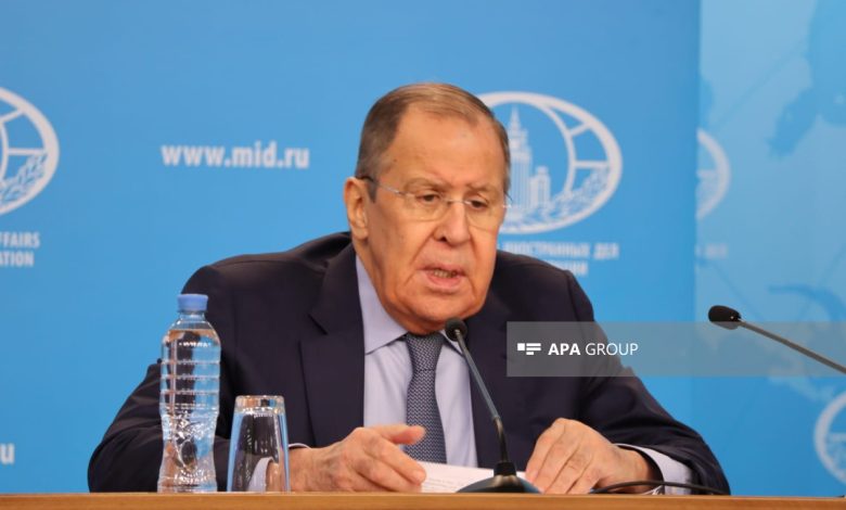 Lavrov: Ortadoğu'daki çatışmanın amacı bir Filistin devletinin kurulması olmalı