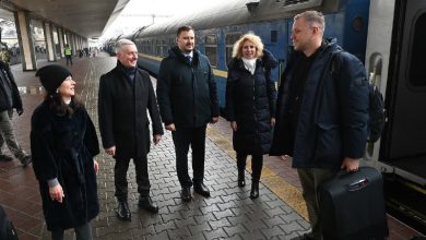 Litvanya Dışişleri Bakanı Ukrayna'yı ziyaret etti