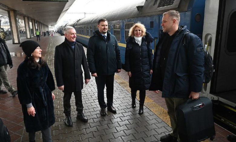 Litvanya Dışişleri Bakanı Ukrayna'yı ziyaret etti