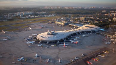 Moskova'nın Vnukovo Havalimanı'nda uçak uçuşları durduruldu