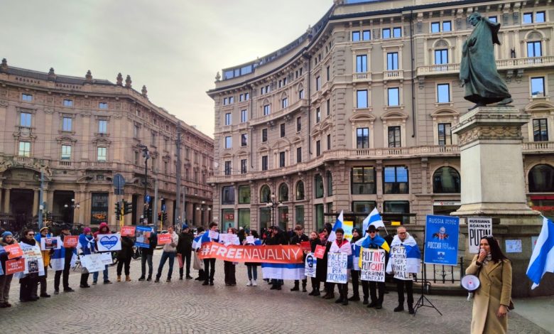 Onlarca ülkede Alexei Navalny'ye destek protestoları gerçekleşti