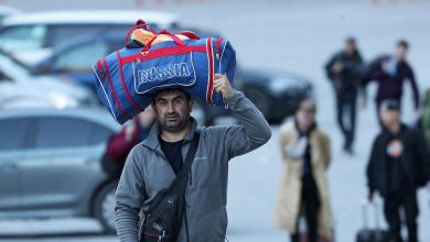 Rus vatandaşları Gürcistan'ı terk etmeye başladı