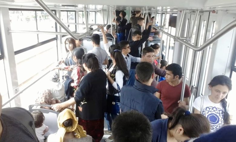 Taşkent'te tekerlekli tramvayların tanıtılması önerildi