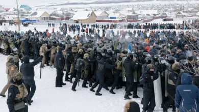 Başkurdistan'da Fail Alsynov'a destek protestoları nedeniyle 34 kişi gözaltına alındı