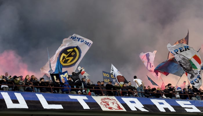 Inter taraftarları ile polis arasında olay çıktı