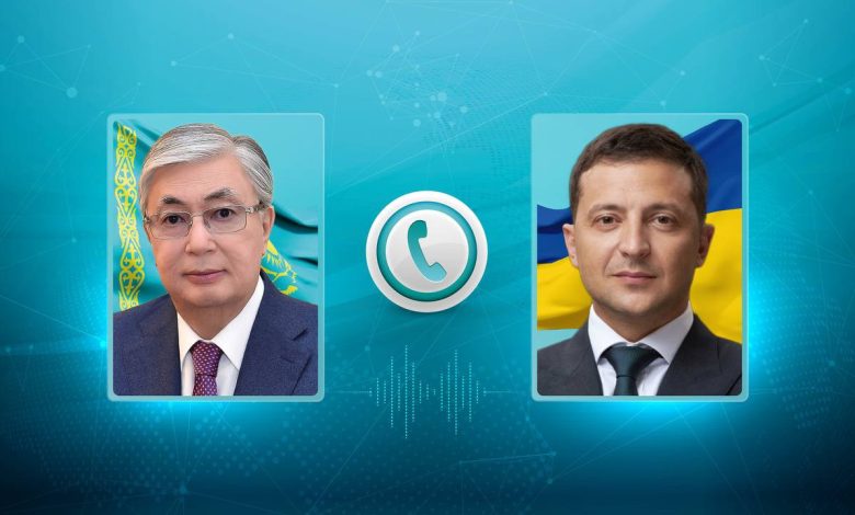 Kazakistan ve Ukrayna cumhurbaşkanları telefon görüşmesi yaptı